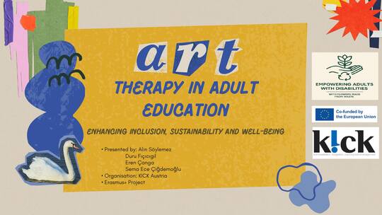 Art Therapy in Adult Education presentation cover
